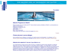 Tablet Screenshot of natacionprogresiva.com